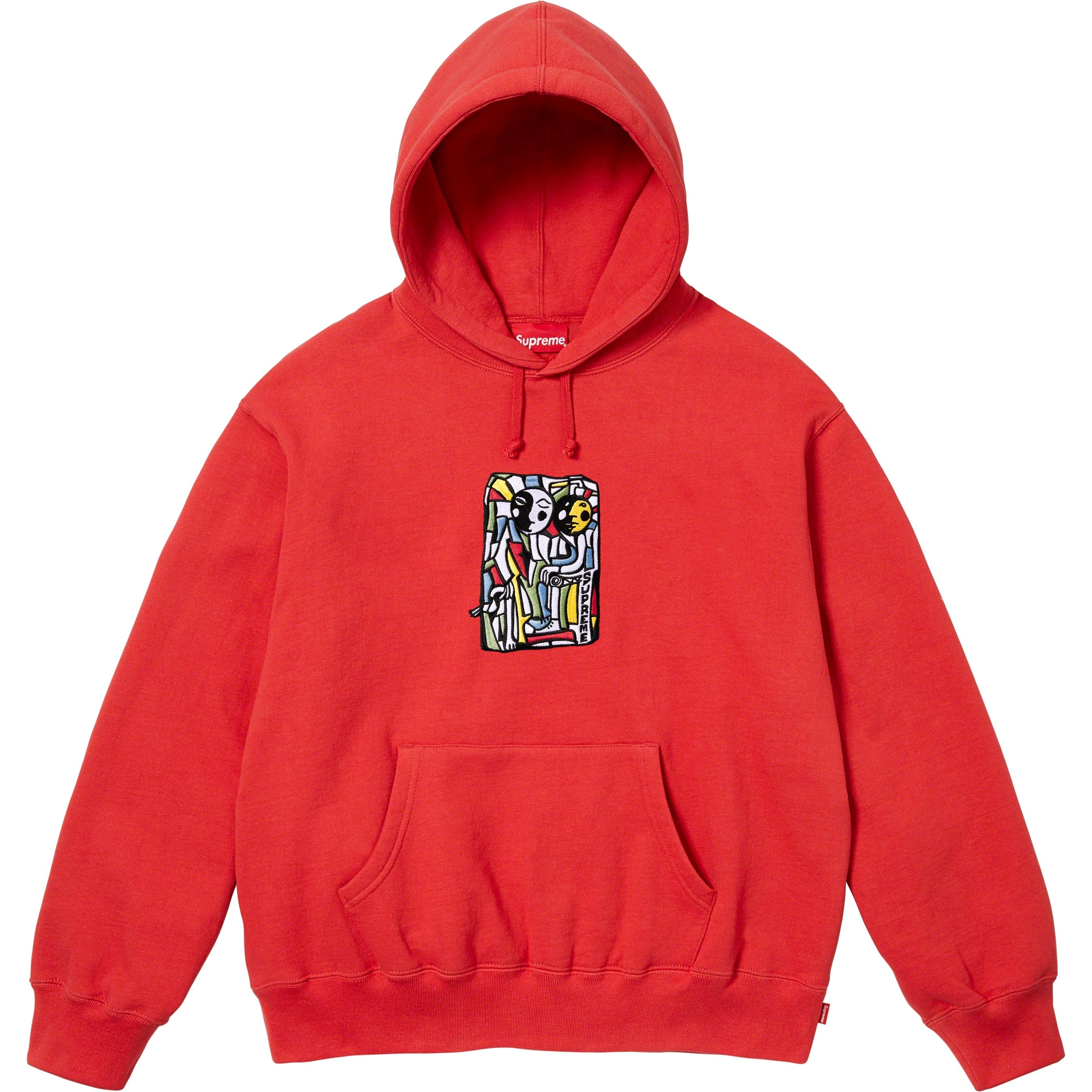 Neil Blender Mosaic Hooded Sweatshirt view 3